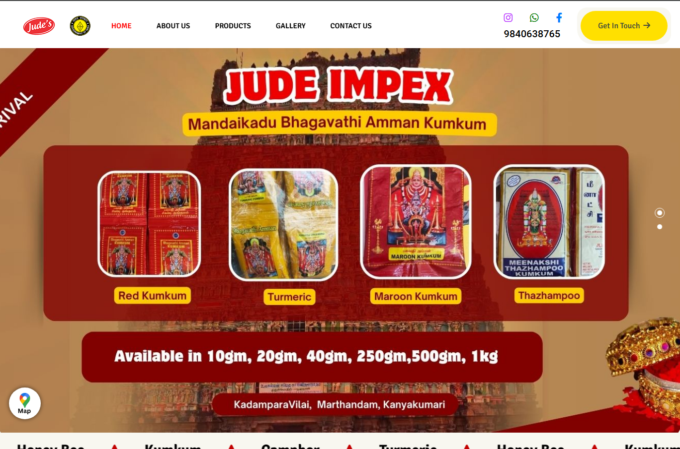 Jude Impex Website